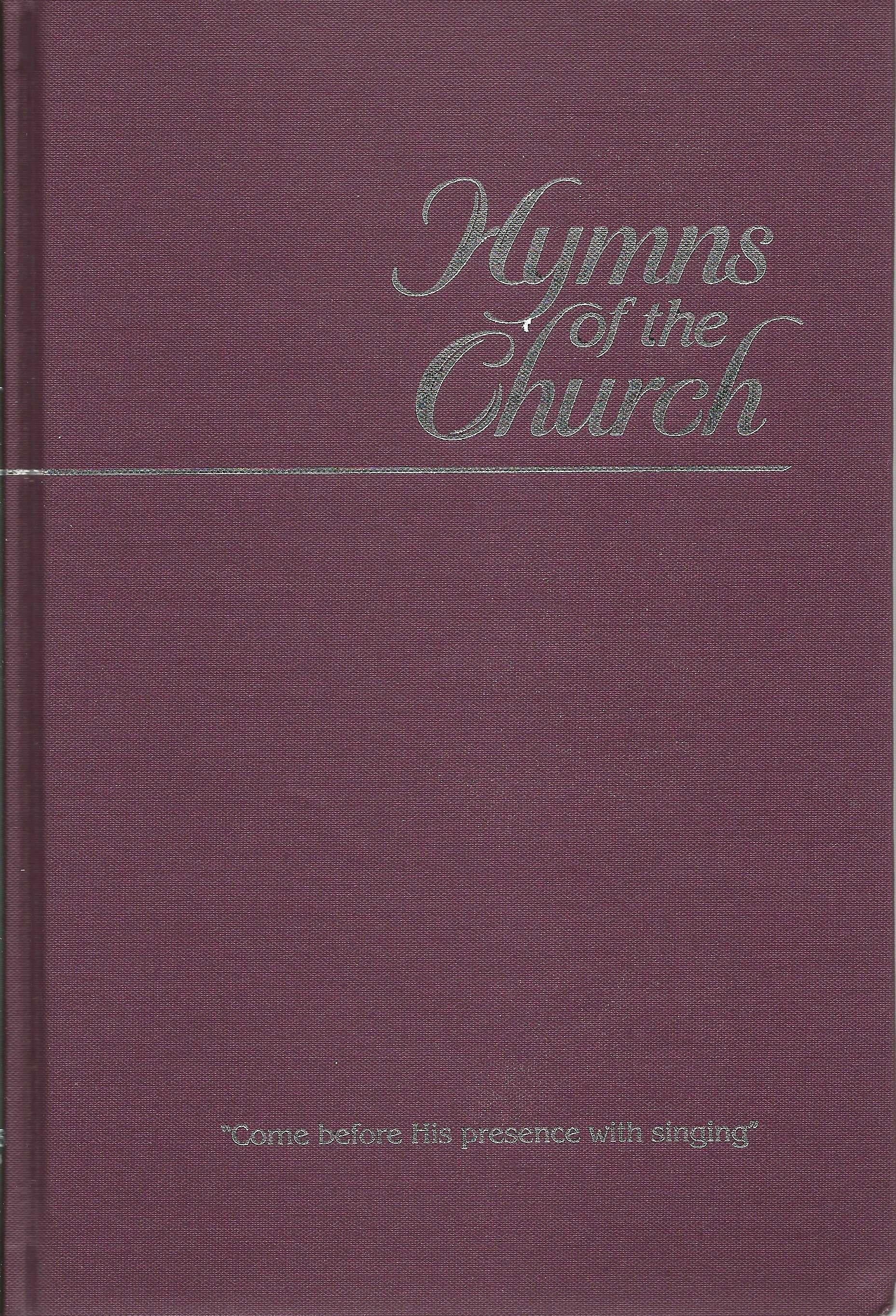 HYMNS OF THE CHURCH John D Martin - Click Image to Close
